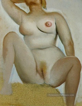Female Seated Nude Salvador Dali Oil Paintings